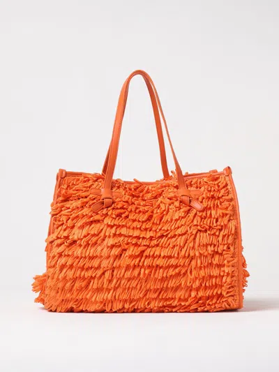 Gianni Chiarini Club Marcella Tote Bags  Woman Color Orange