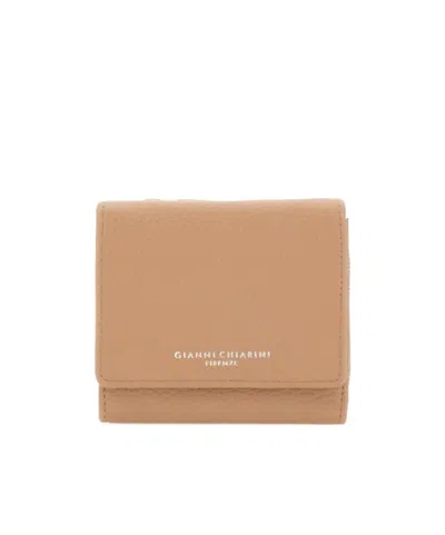 Gianni Chiarini Compact Zip-around Wallet In Brown