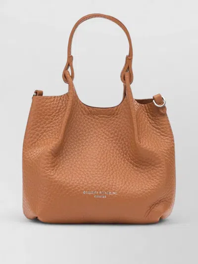 Gianni Chiarini Crossbody Bag Detachable Strap Metal Hardware