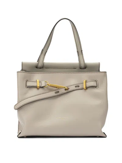 Gianni Chiarini Stylish Crossbody Bag Top Handles In Gray