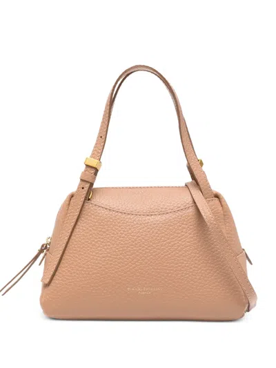 Gianni Chiarini Dea Zip-up Tote Bag In Neutral