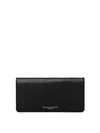 Gianni Chiarini Dollar Wallets Wallet In Hammered Leather In Black
