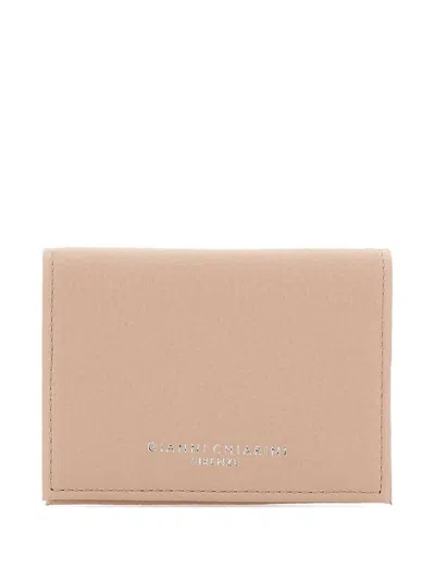 Gianni Chiarini Dollaro Card Holder In Neutral