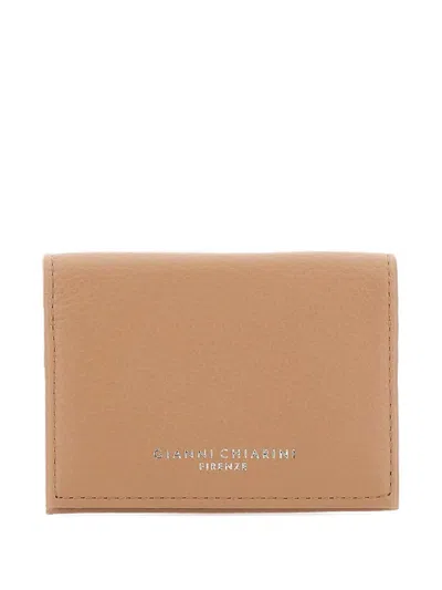 Gianni Chiarini Dollaro Card Holder In Neutral