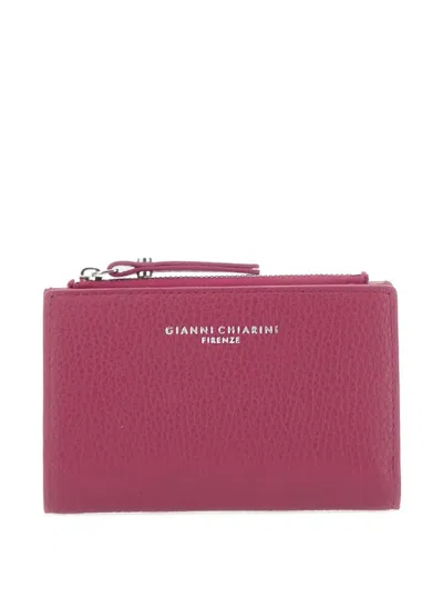Gianni Chiarini Dollaro Wallet In Purple