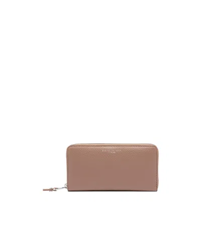 Gianni Chiarini Dollaro Zippered Wallet In Brown