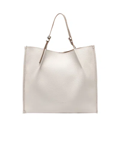 Gianni Chiarini Dory Shoulder Bag In White