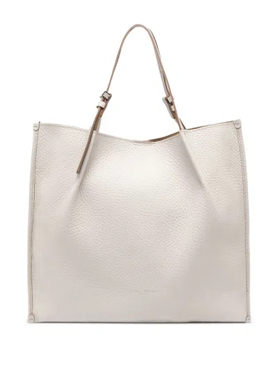 Gianni Chiarini Dory Tote Bag In Nude
