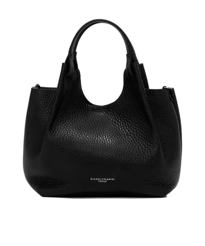 Gianni Chiarini Double-handle Handbag In Black