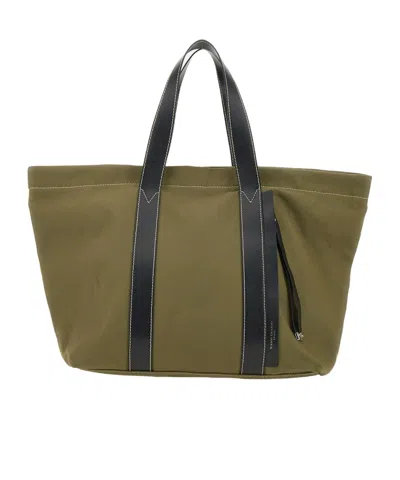 Gianni Chiarini Double-handle Handbag In Green
