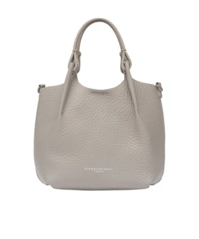 Gianni Chiarini Double-handle Handbag In Nude