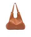 Gianni Chiarini Double Handle Shoulder Bag In Brown