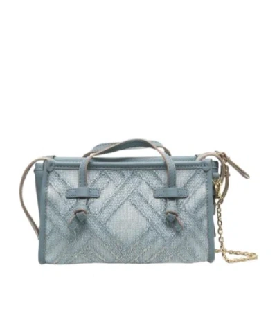 Gianni Chiarini Double Handle Shoulder Bag In Gray