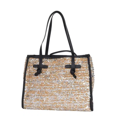 Gianni Chiarini Double Handle Shoulder Bag In Multicolor