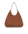 Gianni Chiarini Suede Shoulder Bag Gold-tone Hardware