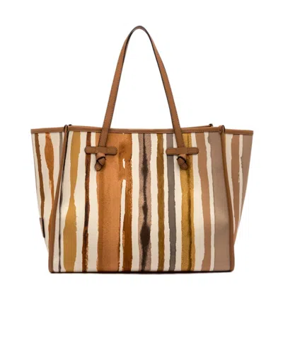 Gianni Chiarini Double-handle Tote Bag In Brown