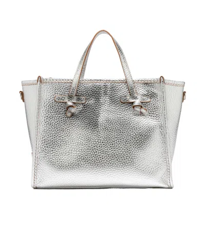 Gianni Chiarini Double-handle Tote Bag In Gray