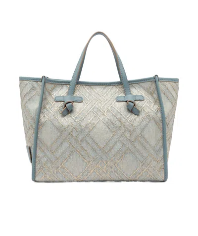 Gianni Chiarini Double-handle Tote Bag In Gray