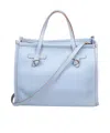 Gianni Chiarini Double-handled Handbag In Blue