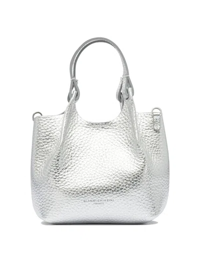 Gianni Chiarini Dua Hand Bags Silver