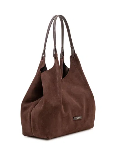 Gianni Chiarini Dua Handbag In Moka