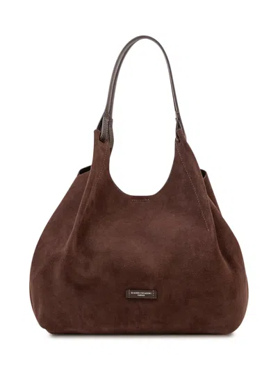 Gianni Chiarini Dua Handbag In Moka