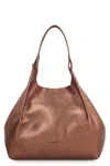 Gianni Chiarini Dua Leather Handbag In Brown