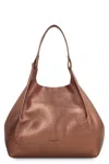 Gianni Chiarini Dua Leather Handbag In Brown