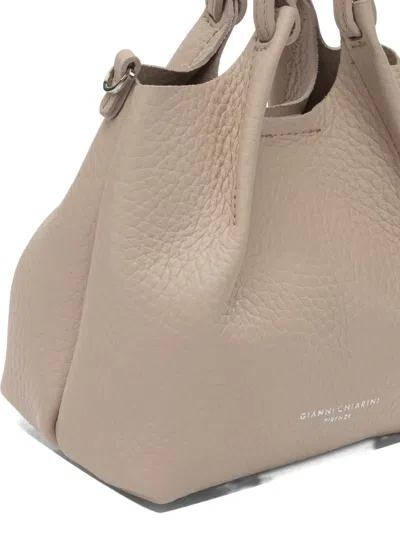 Gianni Chiarini Dua Logo-detail Tote Bag In Brown