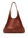 Gianni Chiarini Dua Maxi-grain Leather Shoulder Bag