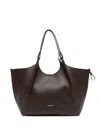 Gianni Chiarini Dua Maxi-grain Leather Shoulder Bag