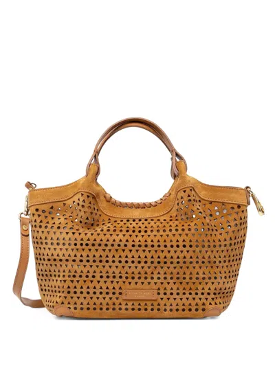 Gianni Chiarini Dua Perforated-leather Tote Bag
