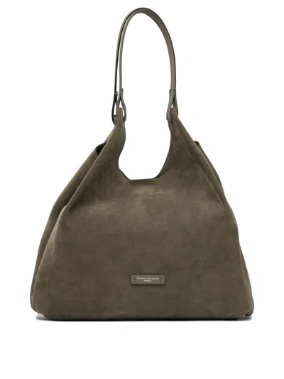 Gianni Chiarini "dua" Shoulder Bag In Brown