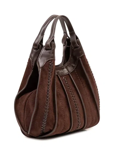 Gianni Chiarini Dua Shoulder Bag In Espresso