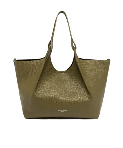 Gianni Chiarini Dua Shoulder Bag In Moss T Moro