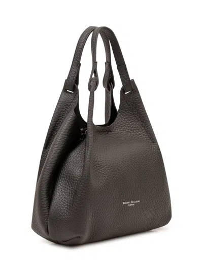 Gianni Chiarini Dua Shoulder Bag In Nero