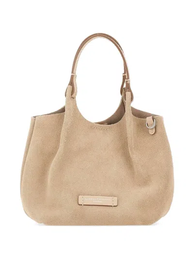 Gianni Chiarini Dua Shoulder Bag In Neutral