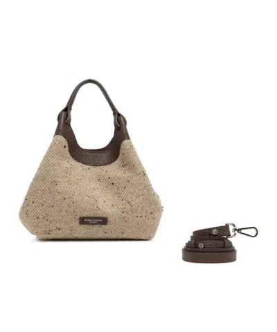 Gianni Chiarini Dua Shoulder Bag In Nude