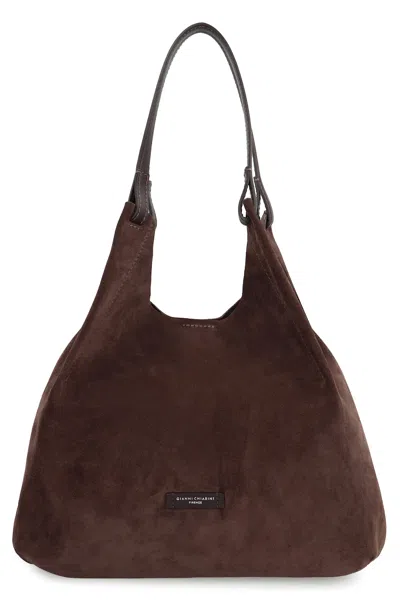 GIANNI CHIARINI DUA SUEDE BAG