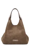 Gianni Chiarini Dua Suede Top-handle Tote Bag