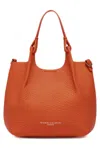 Gianni Chiarini Dua Top Handle Tote Bag In Orange