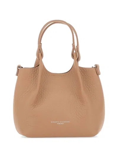 Gianni Chiarini Dua Tote Bag In Brown