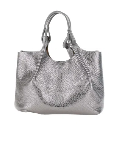Gianni Chiarini Dua Tote Bag In Gray