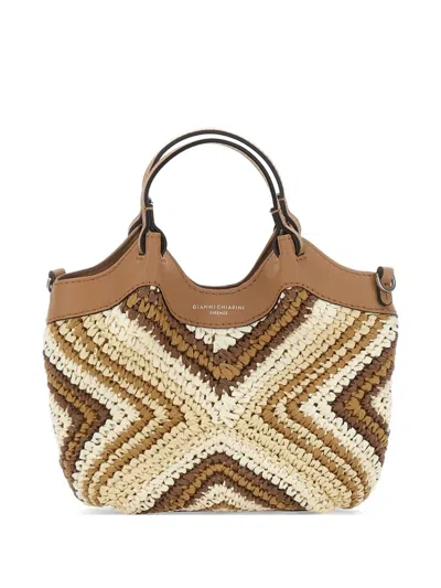 Gianni Chiarini Dua Tote Bag In Multi