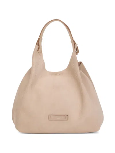 Gianni Chiarini Dua Tote Bag In Brown
