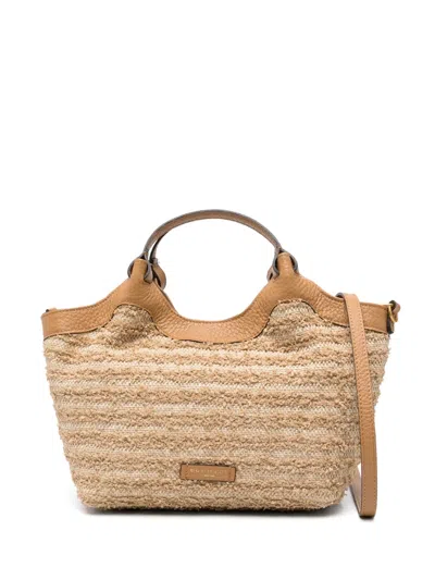 Gianni Chiarini Dua Tote Bag In Neutrals