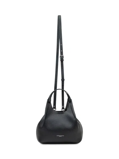 Gianni Chiarini Dua Velvet Shoulder Bag In Velvet Green
