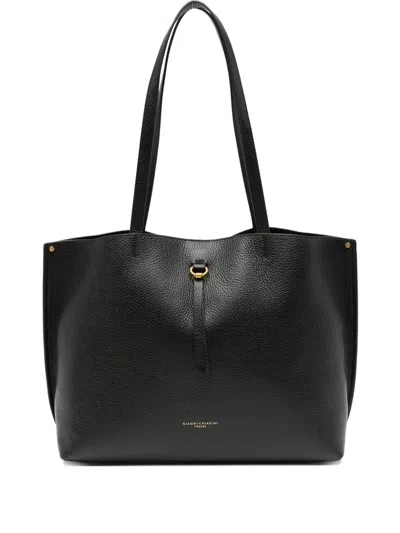 Gianni Chiarini Egle Grained-leather Tote Bag