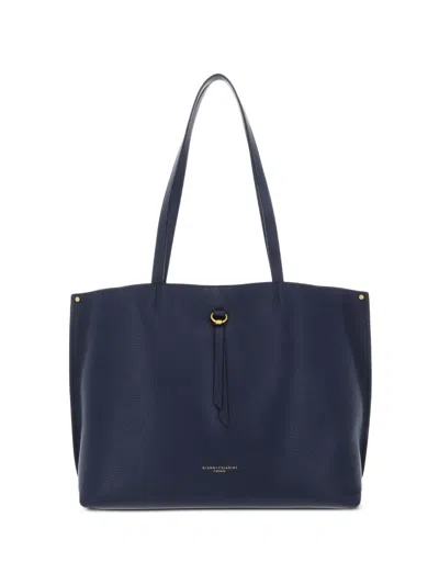 Gianni Chiarini Egle Shoulder Bag In Blue