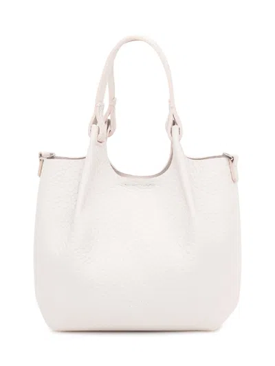 Gianni Chiarini Elegant Handbag With Double Handles In Sabbia